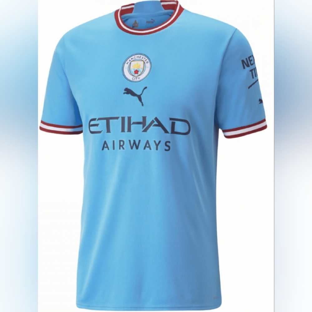Boys 22/23 Manchester City Home Jersey